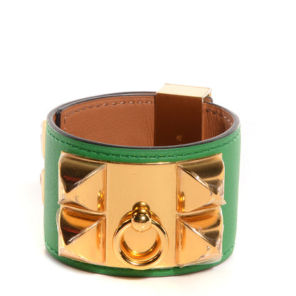 Hermes Swift Collier de Chien CDC Bracelet Small Bamboo Bambou 1 of 7