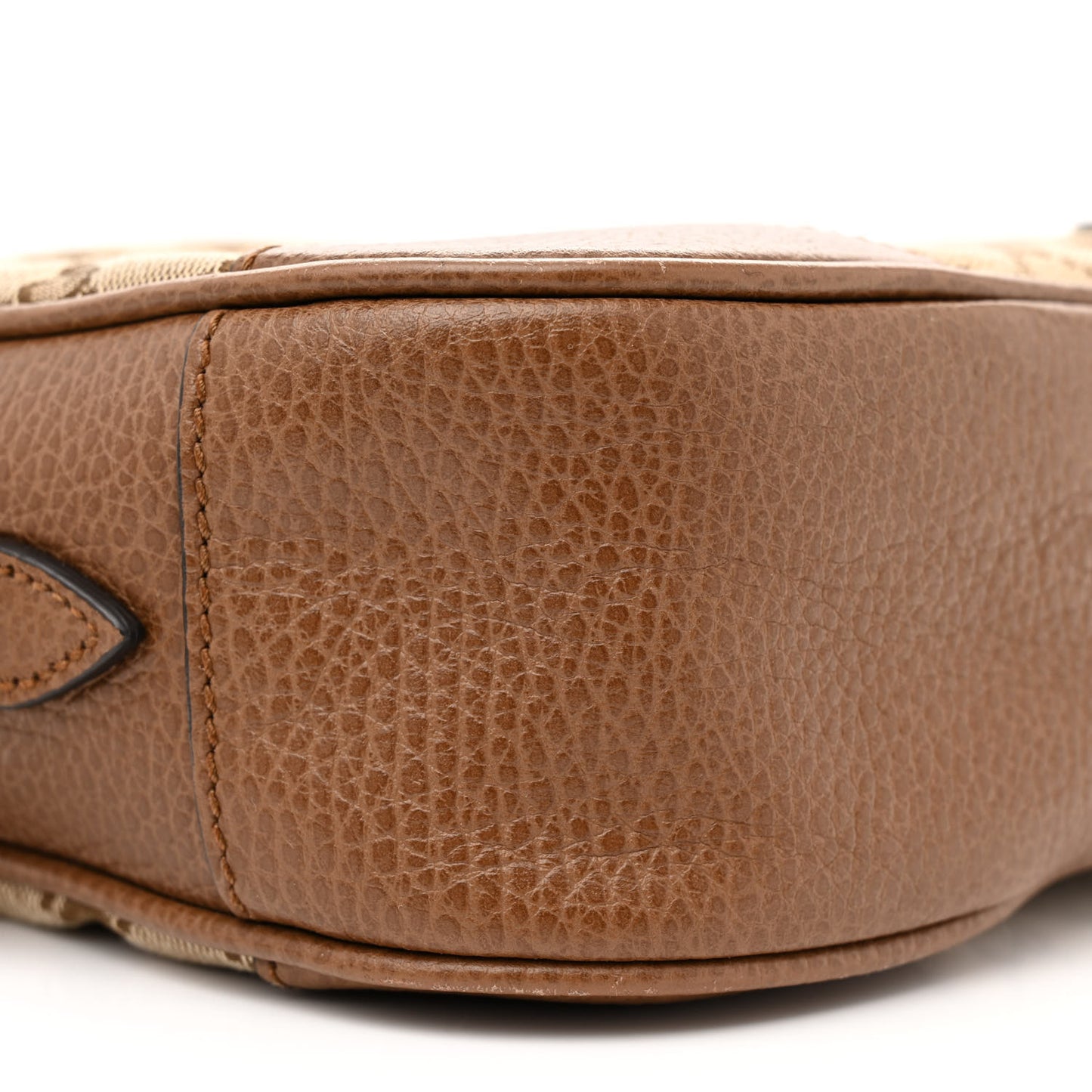 Monogram Mini Bree Messenger Bag Beige Tabacco