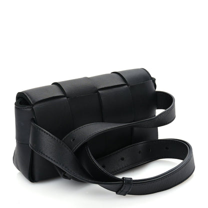 Bottega Veneta Nappa Maxi Intreccio The Belt Cassette Bag Black 2 of 8
