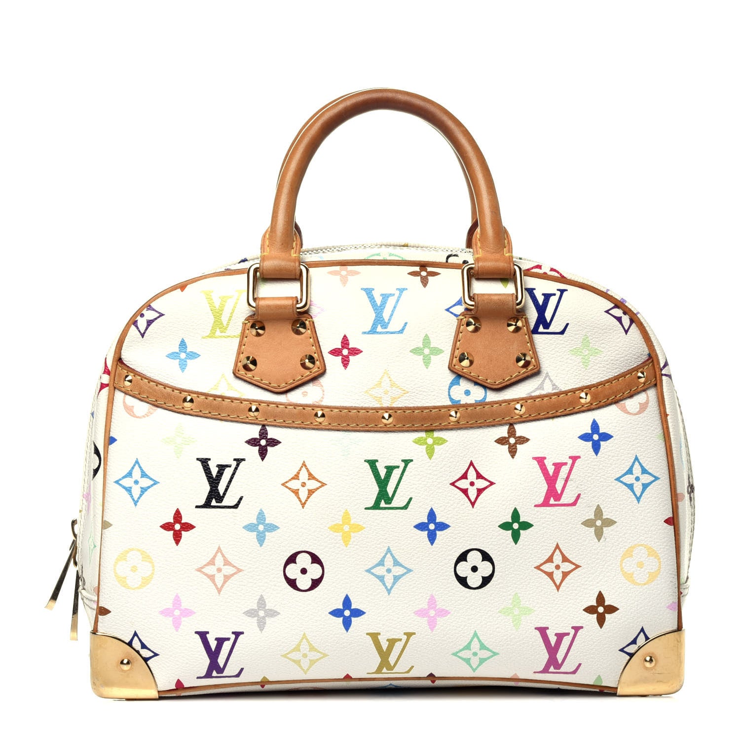 Louis Vuitton Monogram Multicolor Trouville White 1 of 8