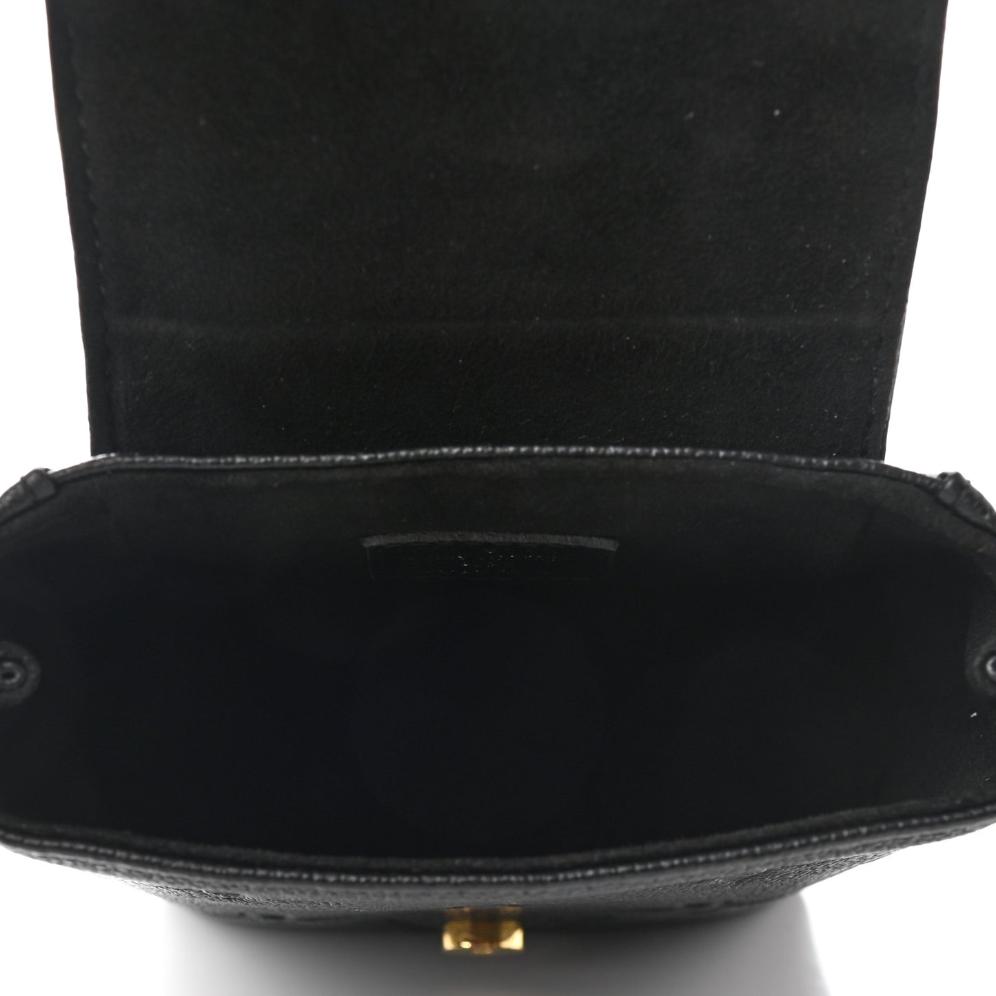 Empreinte Monogram Giant Tiny Backpack Black