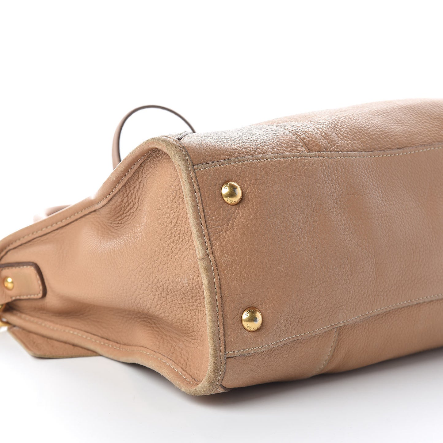 Cervo Deerskin Shoulder Bag Sabbia