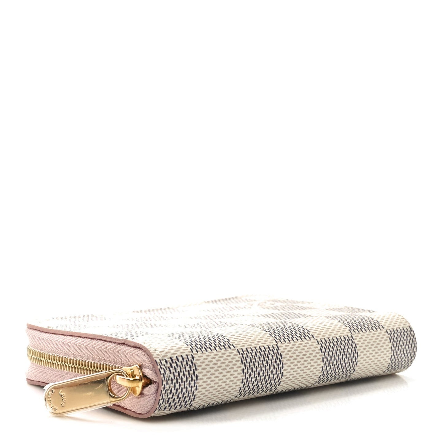 Damier Azur Zippy Coin Purse Rose Ballerine