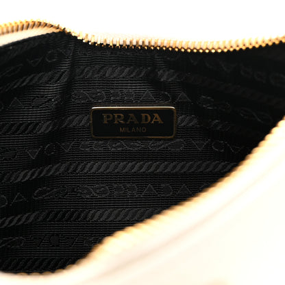 Prada Saffiano Lux Mini Re-Edition Shoulder Bag White 6 of 11
