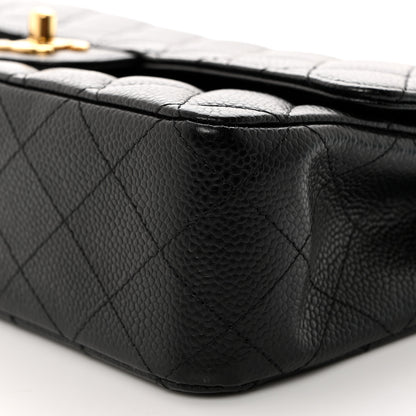 Chanel Caviar Quilted Medium Double Flap Black 10 of 10