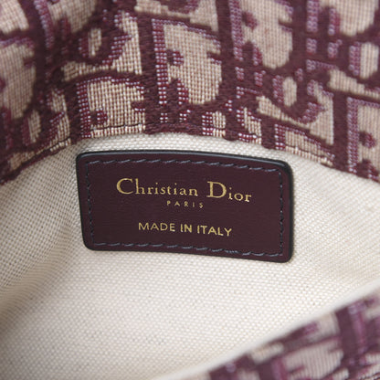 Christian Dior Oblique Saddle Belt Bag Bordeaux 5 of 9