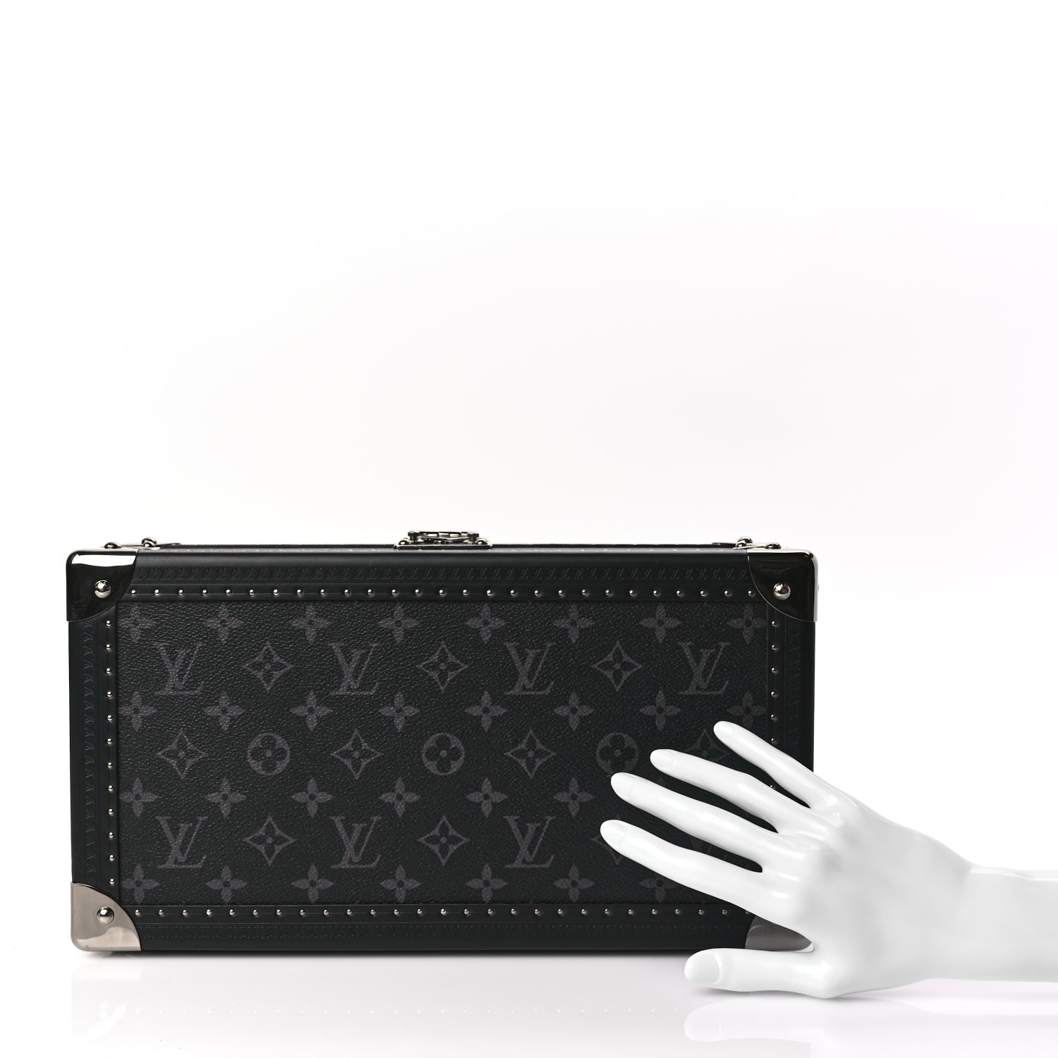 Louis Vuitton Monogram Eclipse Coffret 8 Watch Case 2 of 8