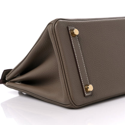 Hermes Togo Birkin 25 Etoupe 8 of 10