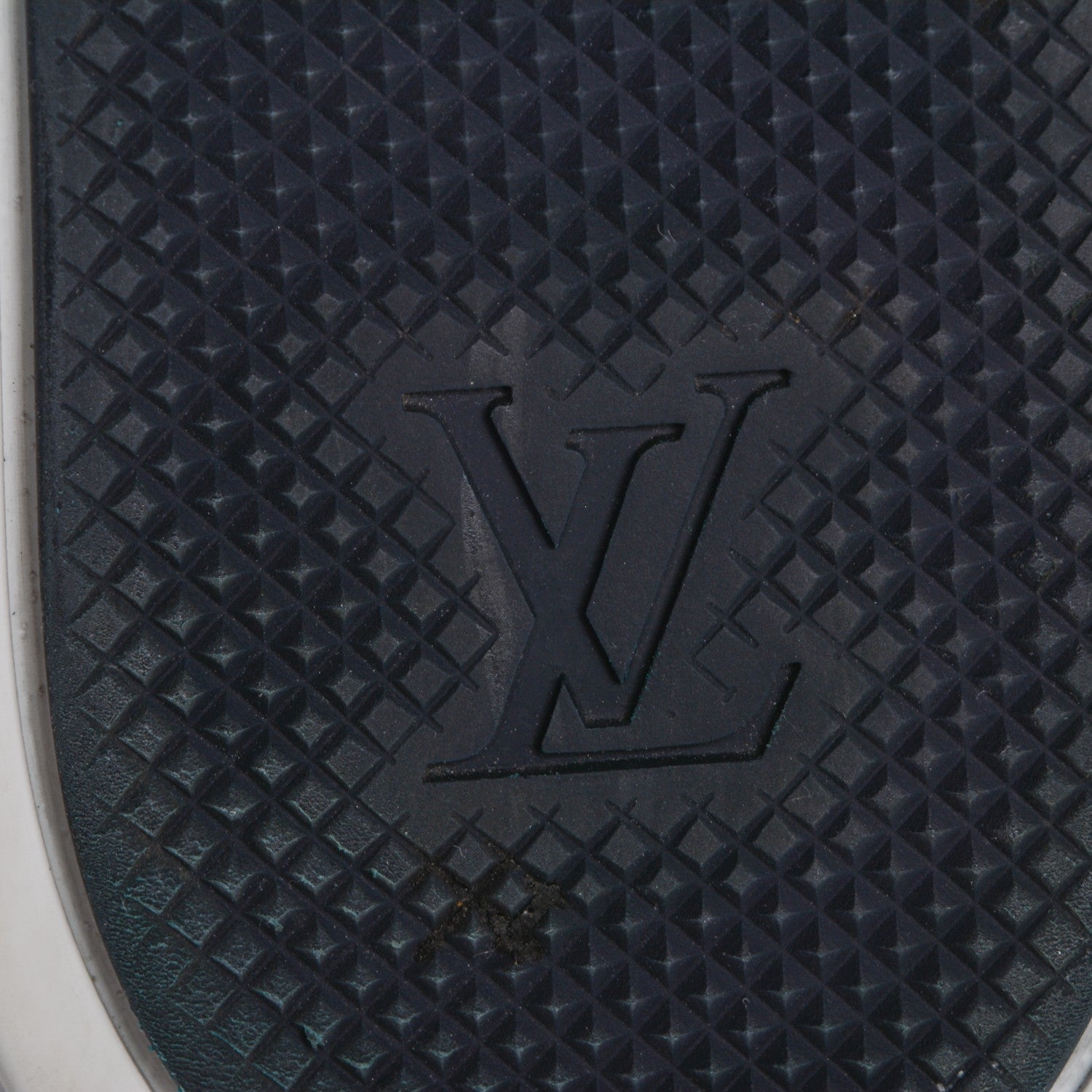 Louis Vuitton Denim Monogram Tempo Sneakers 41 Blue 8 of 9