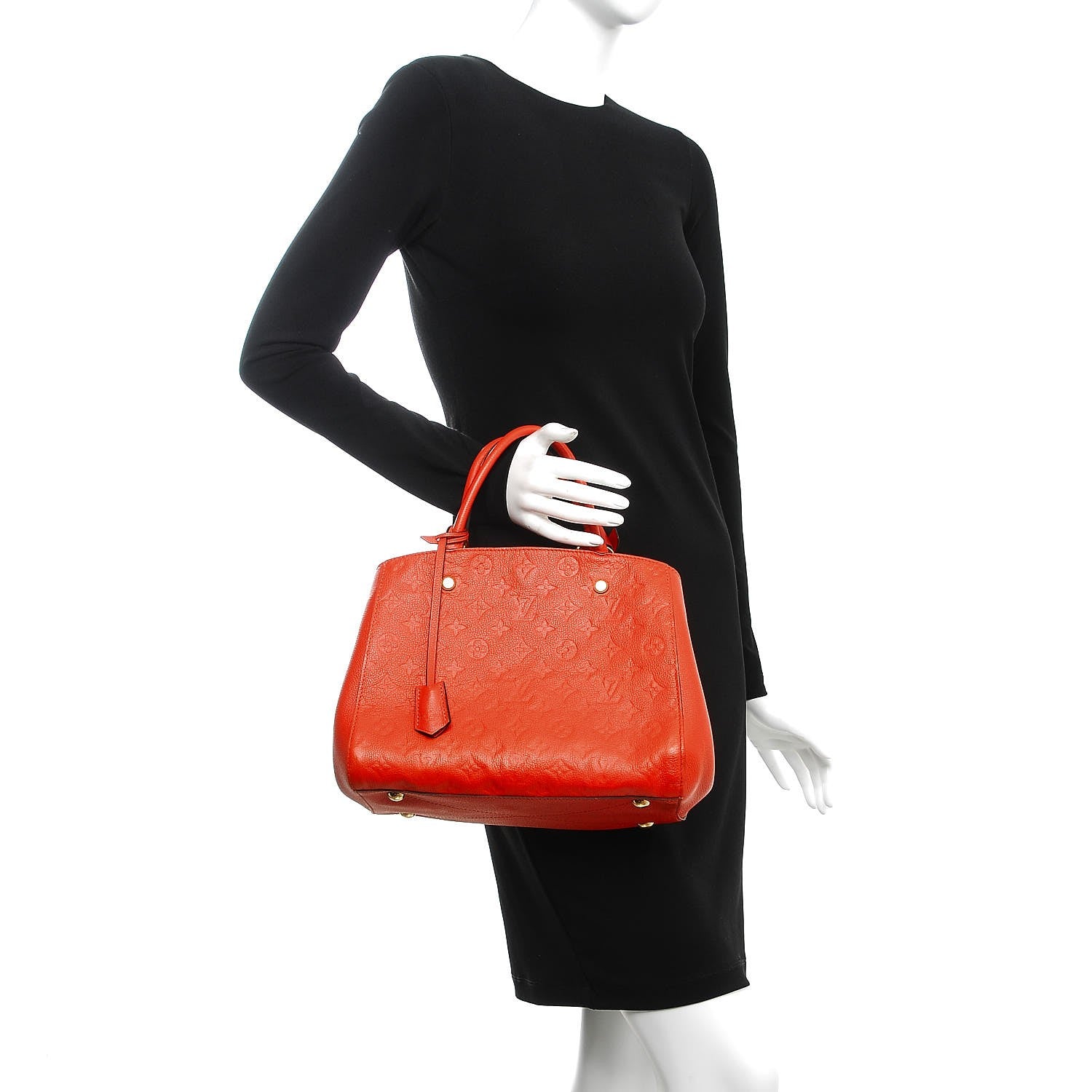 Louis Vuitton Empreinte Montaigne MM Abricot 3 of 12