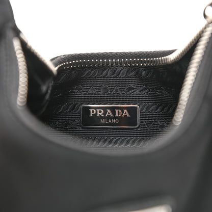 Prada Nylon Re-Edition 2005 Shoulder Bag Black 6 of 9