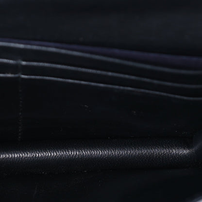 Prada Nappa Gaufre Wallet On Chain  Black 4 of 7