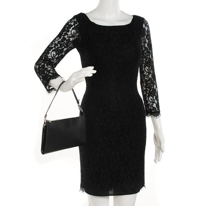 Louis Vuitton Epi Pochette Accessories 24 Black 2 of 7