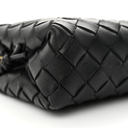 Bottega Veneta Nappa Intrecciato Loop Baguette Bag Black 8 of 9