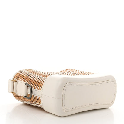 Chanel Rattan Calfskin Small Gabrielle Hobo Beige Ivory 4 of 7