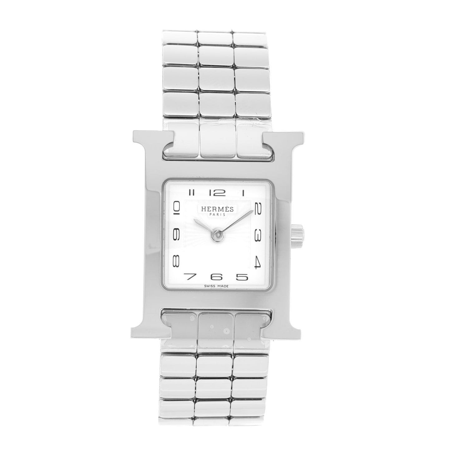 Stainless Steel 21mm Heure H Hour Quartz Watch