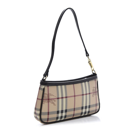 Burberry Haymarket Check Sling Bag Chocolate 3 of 10
