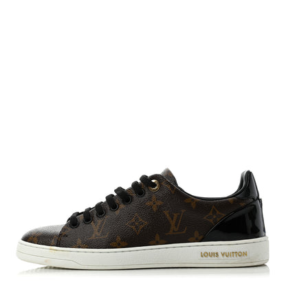 Louis Vuitton Patent Monogram Frontrow Sneakers 38 1 of 8