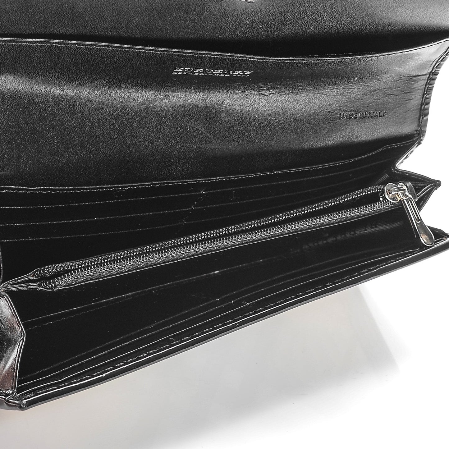 Nova Check Continental Wallet Black