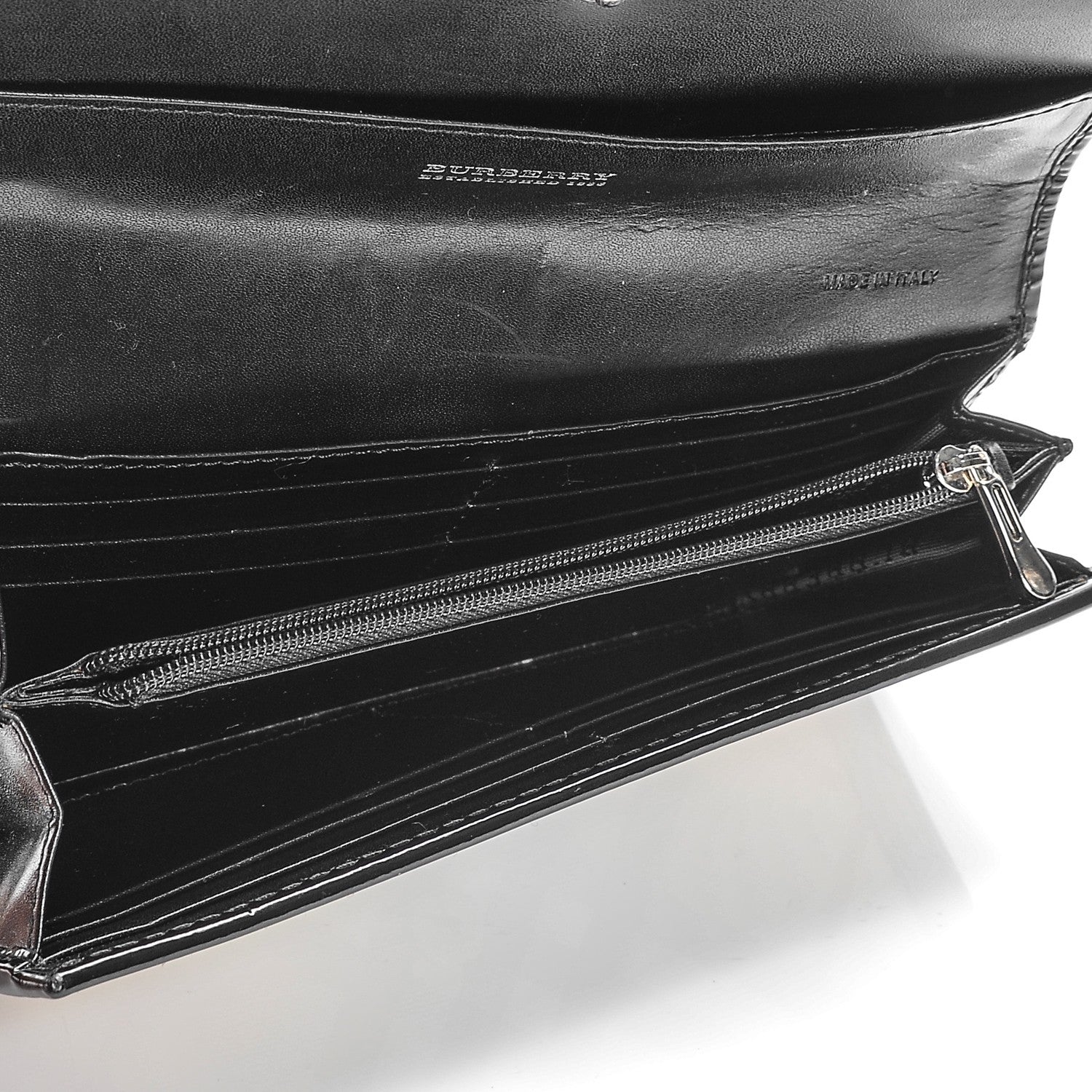 Burberry Nova Check Continental Wallet Black 7 of 7