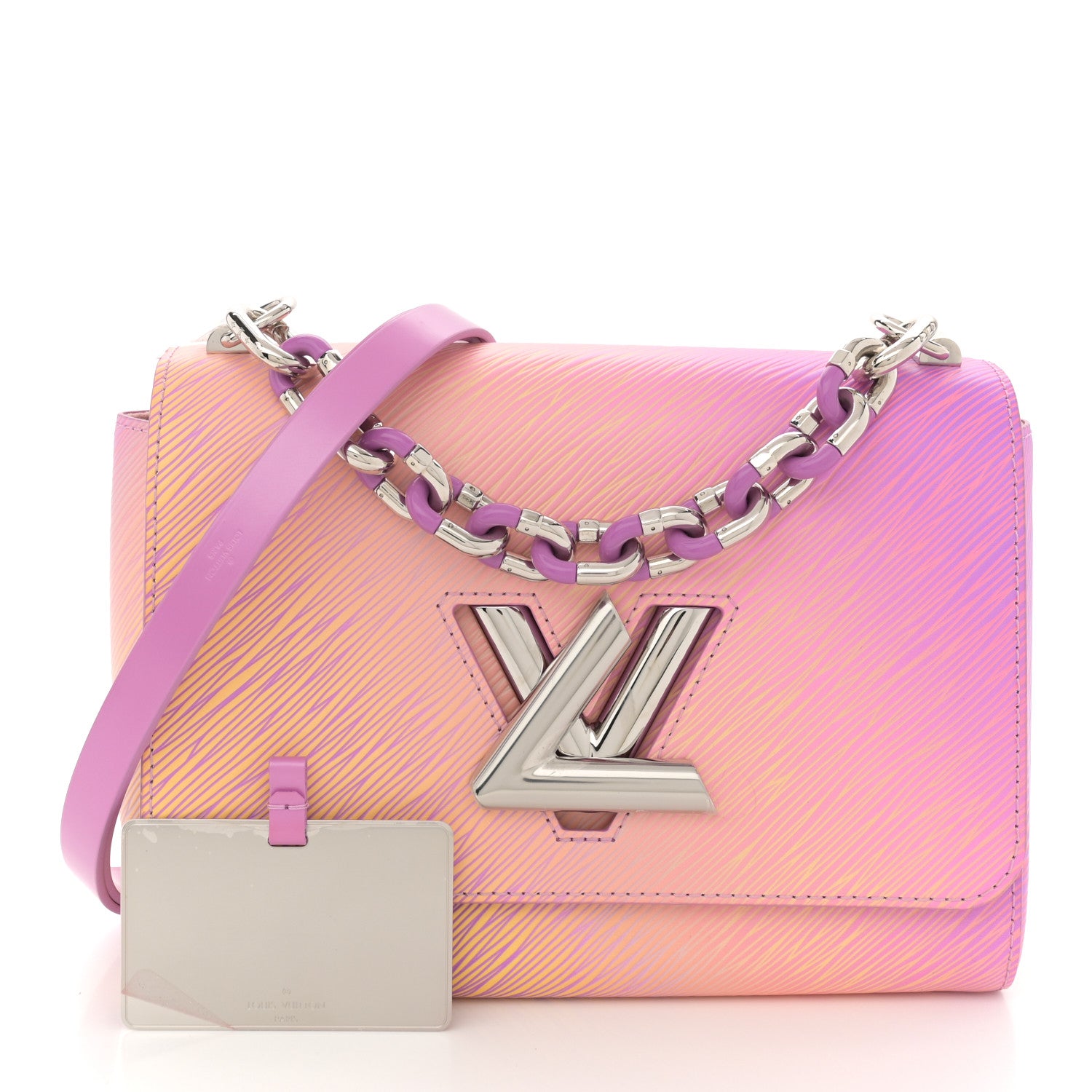 Louis Vuitton Epi Twist Shoulder Bag MM Gradient Orange 3 of 11