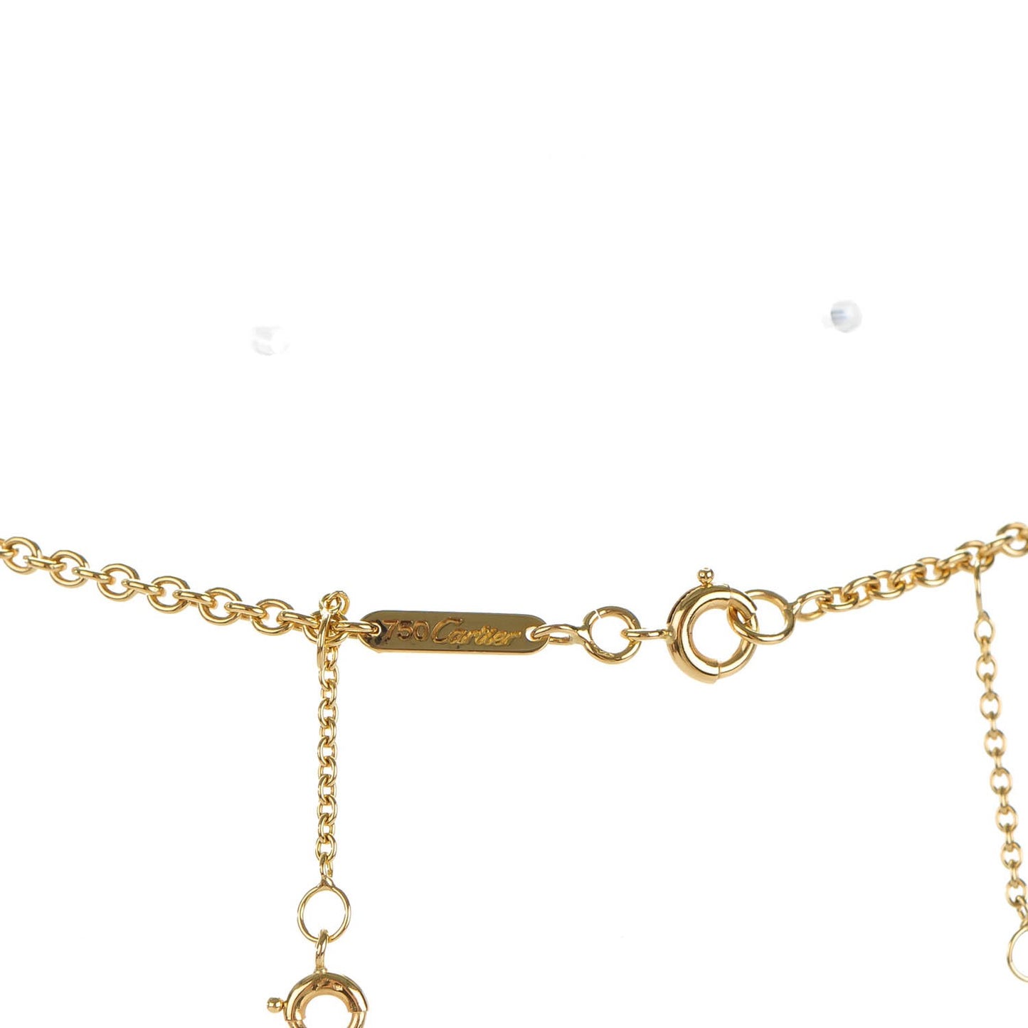 18K Pink Yellow White Gold Trinity Pendant Necklace