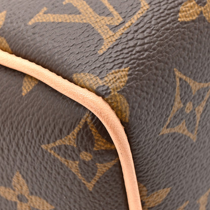 Louis Vuitton Monogram Speedy Bandouliere 20 Black 10 of 12