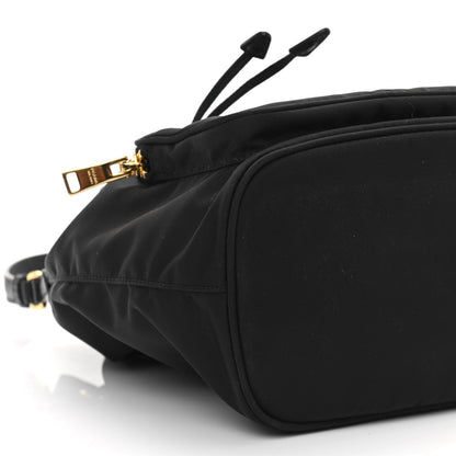 Prada Re-Nylon Duet Drawstring Shoulder Bag Black 10 of 11