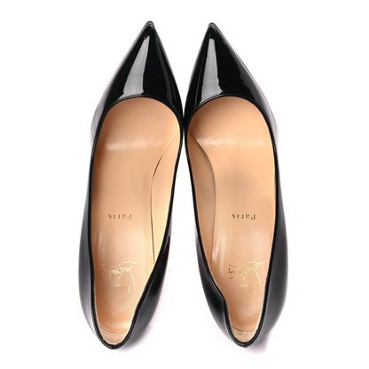 FASHIONPHILE Christian Louboutin Patent Pigalle 100 Pumps 40.5 Black 5 of 9