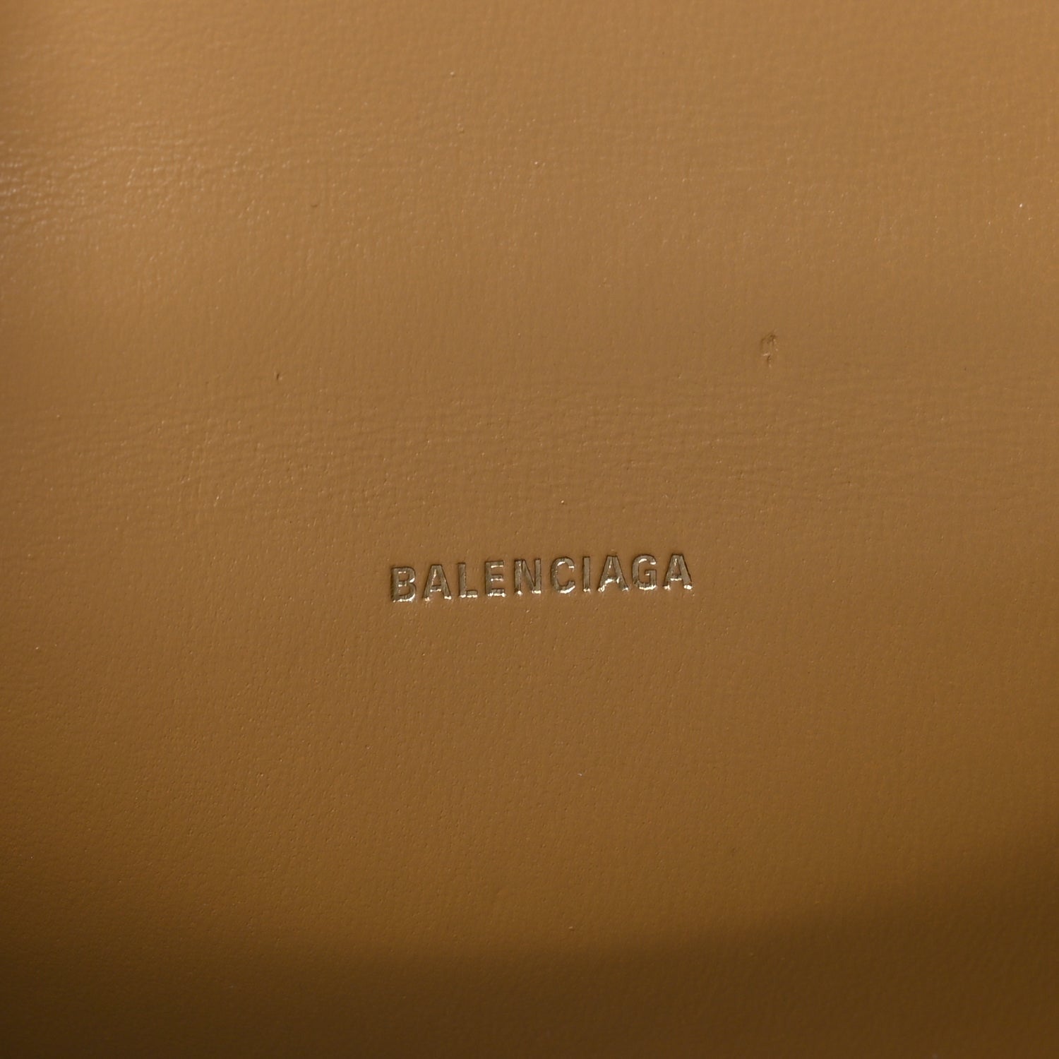 Balenciaga Strass Suede Hourglass Top Handle Bag XS Gold 5 of 7