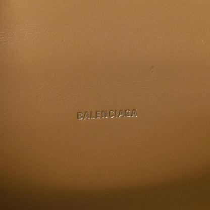 Balenciaga Strass Suede Hourglass Top Handle Bag XS Gold 5 of 7