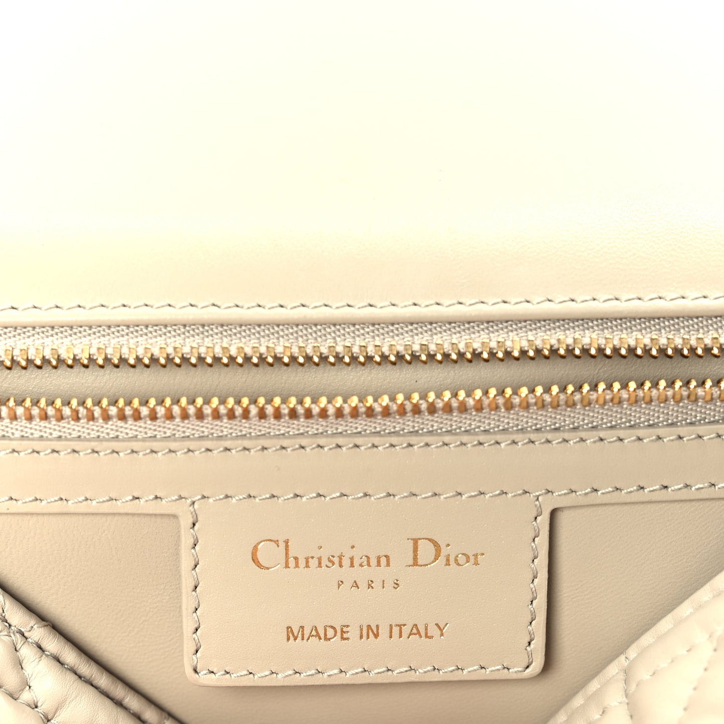 Calfskin Macrocannage Medium Caro Bag  Sand