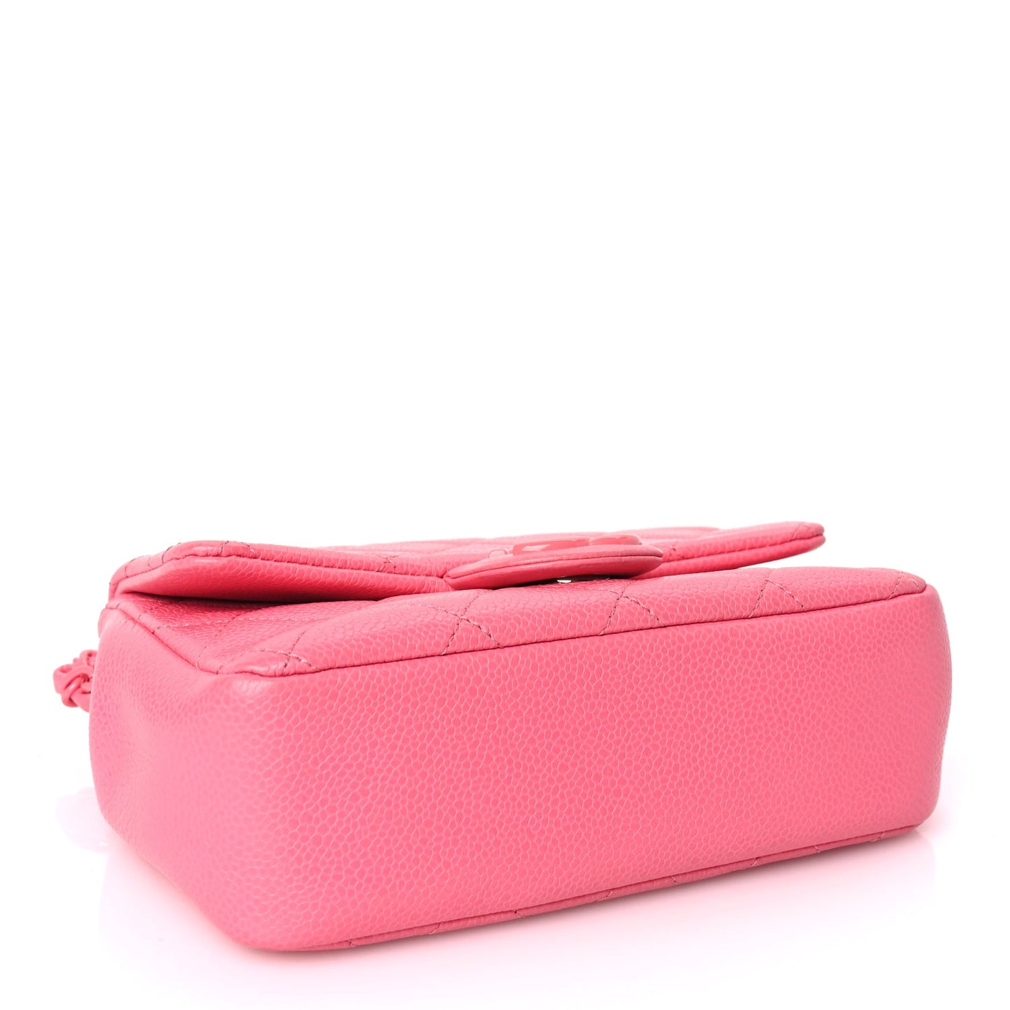 Caviar Quilted Incognito Mini Square Flap Pink