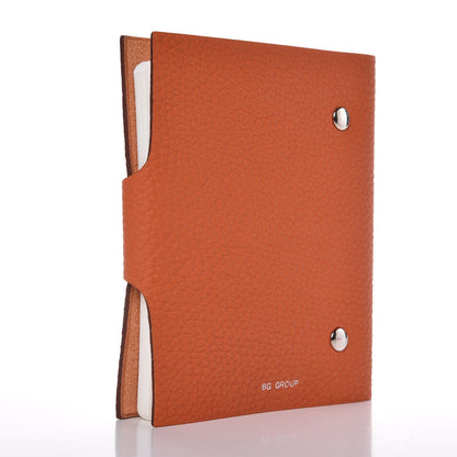 Hermes Togo Ulysse PM Agenda Cover Orange 3 of 9