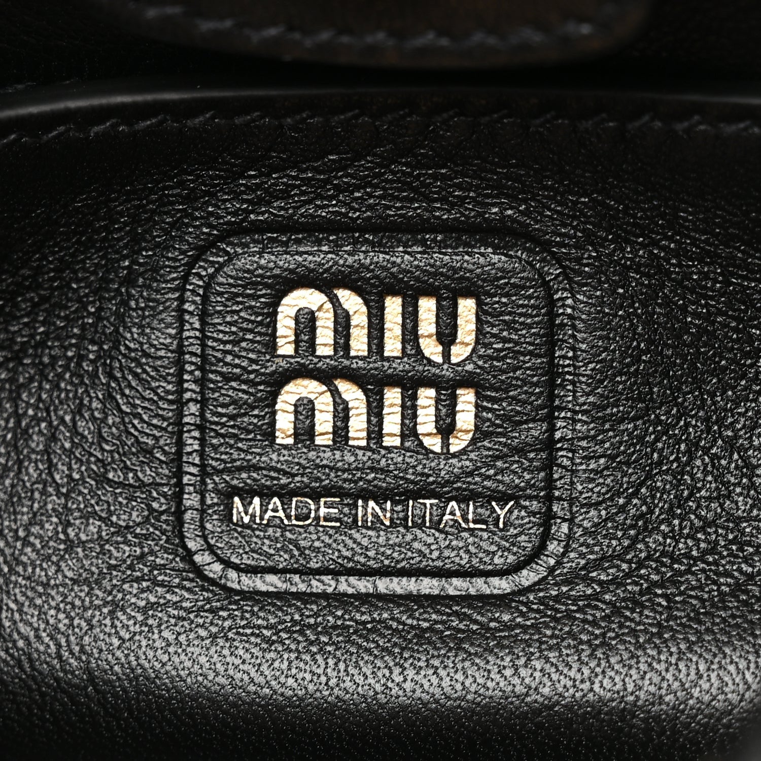 Miu Miu Nappa Mini Joie Shoulder Bag Black 5 of 8