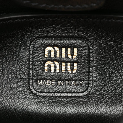 Miu Miu Nappa Mini Joie Shoulder Bag Black 5 of 8