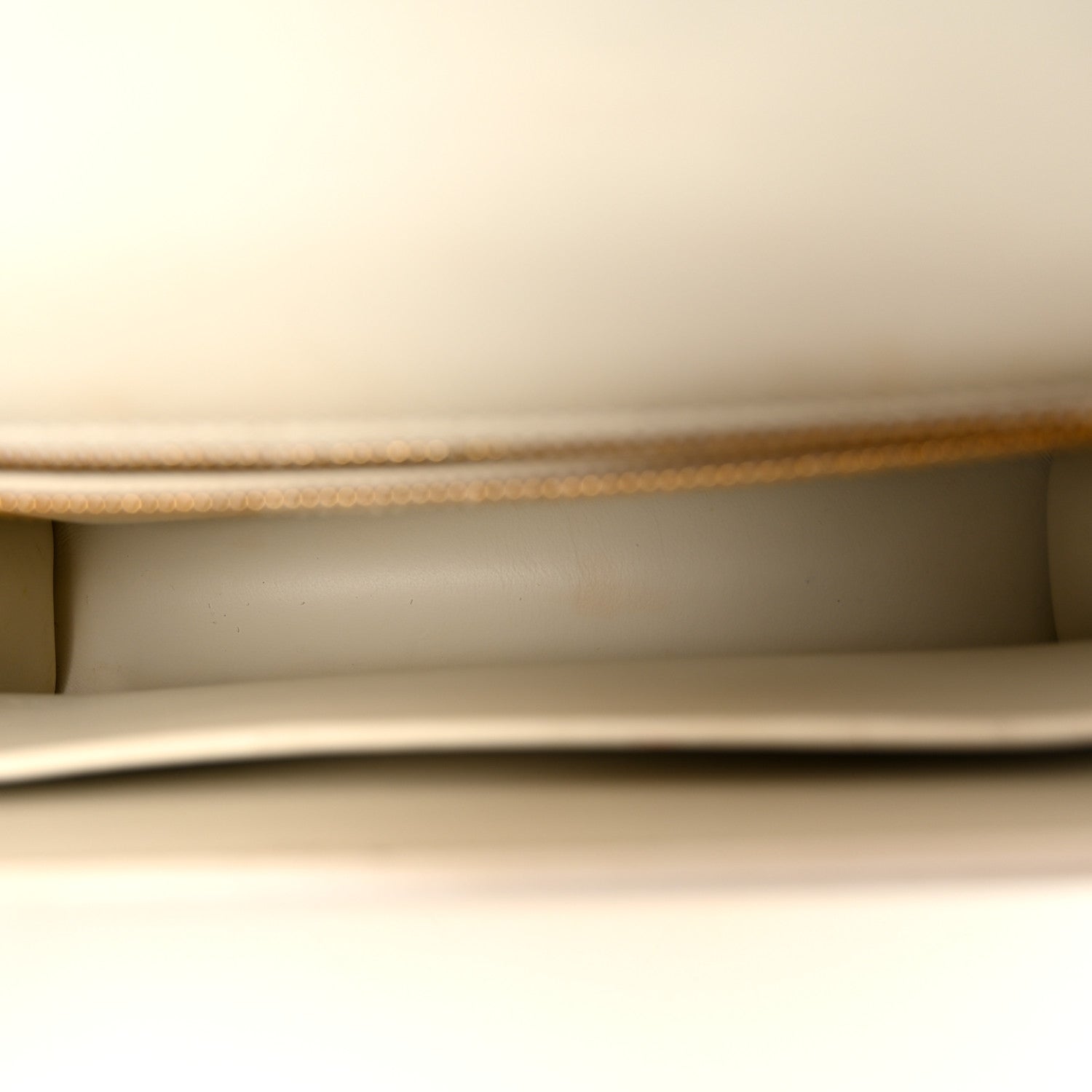 Christian Dior Grained Calfskin 30 Montaigne Flap Bag White 5 of 10