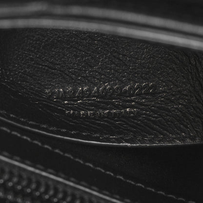 Saint Laurent Calfskin Y Quilted Monogram Monochrome Small Loulou Chain Satchel Black 7 of 7