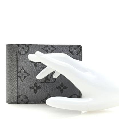 Louis Vuitton Taigarama Multiple Wallet Gunmetal 2 of 6