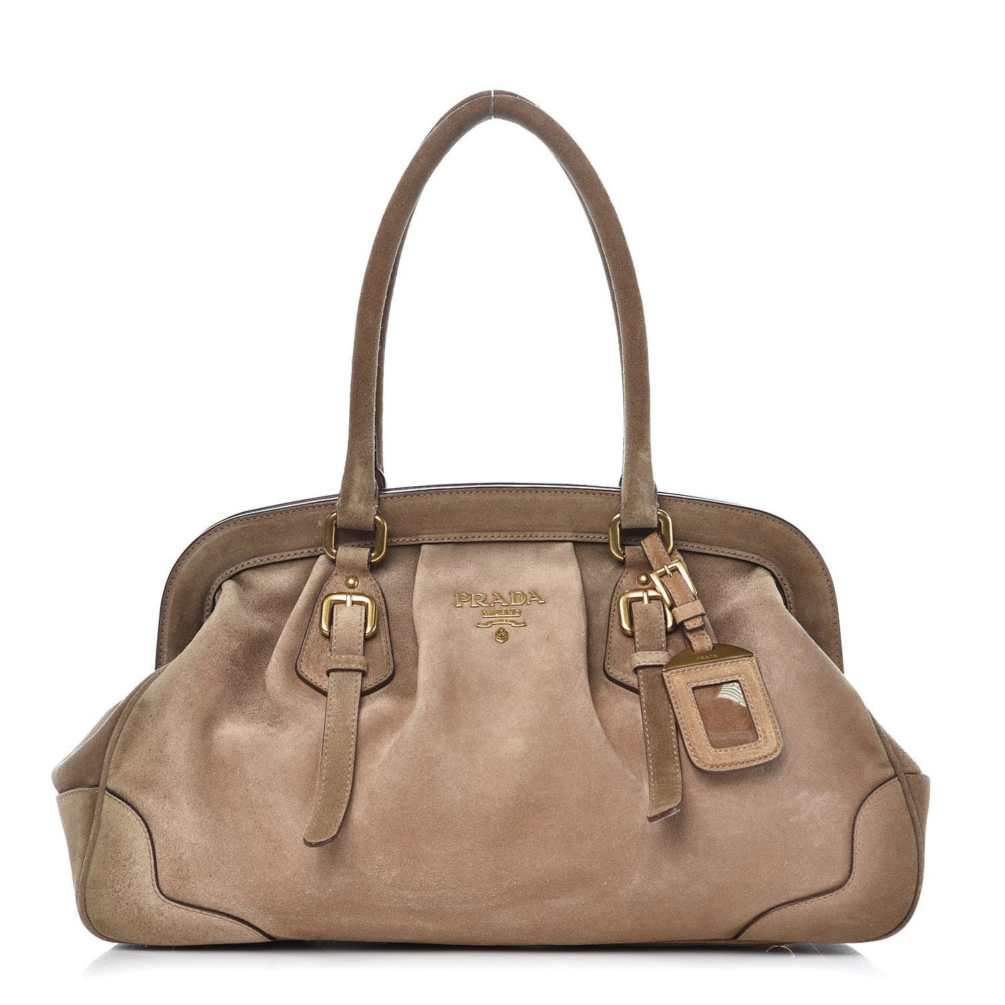 Suede Scamosciato Shoulder Bag