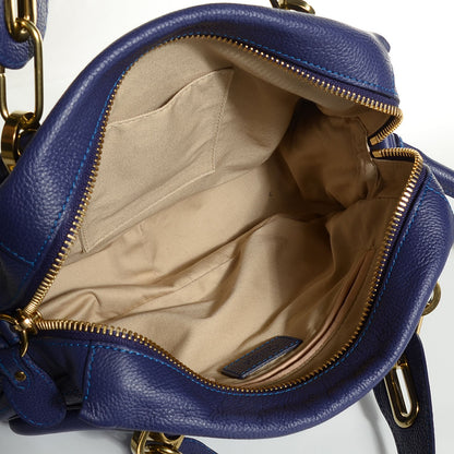 Chloe Calfskin Medium Paraty Storm Blue 5 of 9