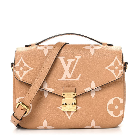 Louis Vuitton Empreinte Monogram Giant Pochette Metis Arizona Beige 1 of 1