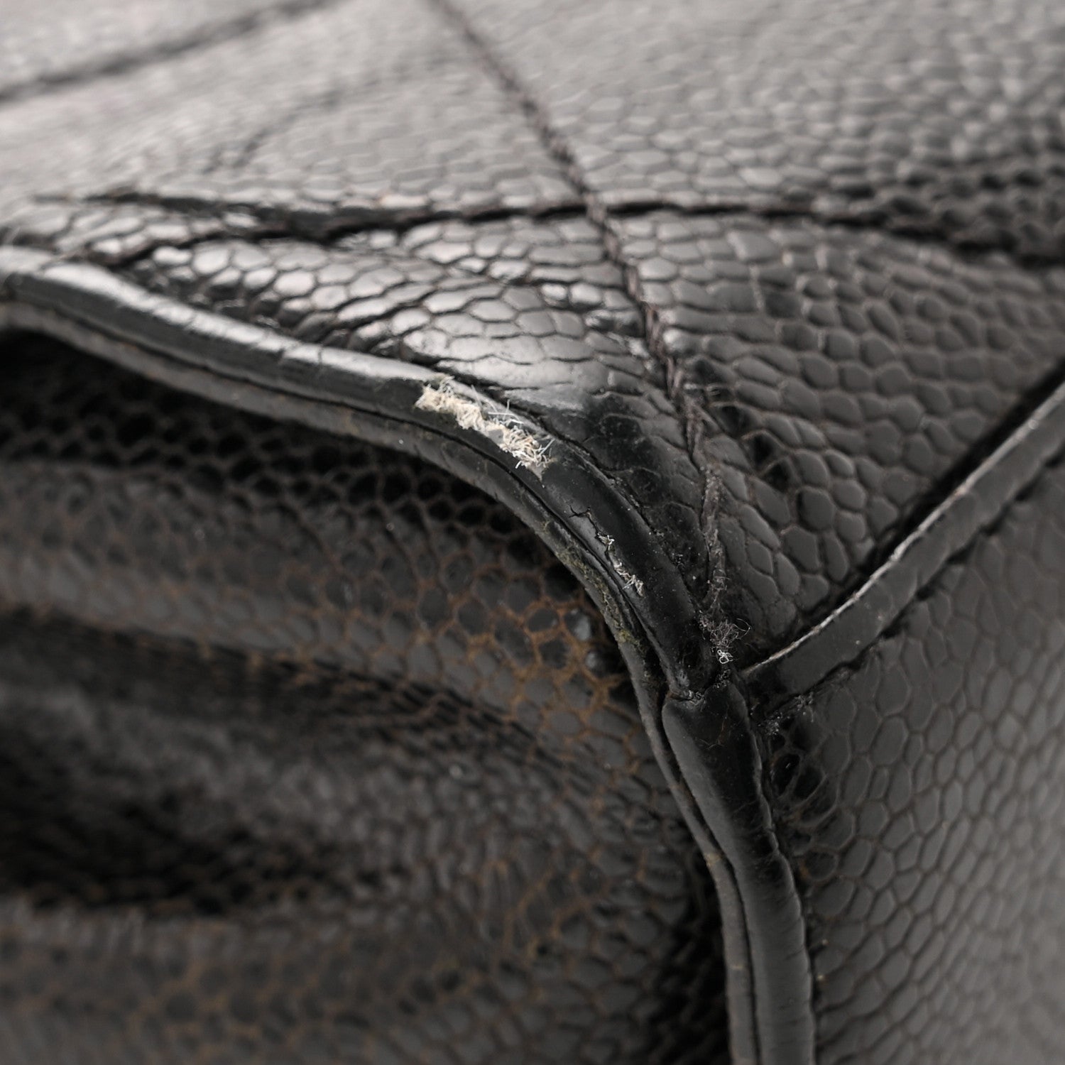 Chanel Crumpled Grained Calfskin Medium CC Crave Flap Black 11 of 14