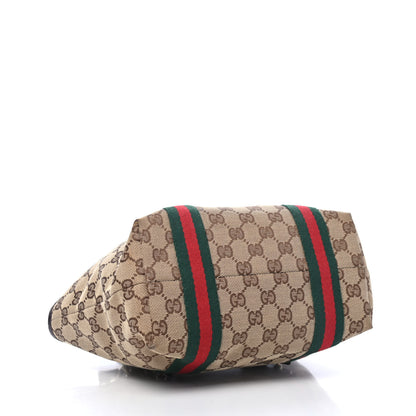 Gucci Monogram Small Jolicoeur Tote Dark Brown 3 of 4