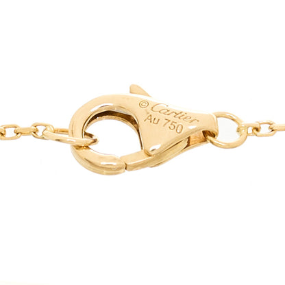 Cartier 18K Yellow Gold Diamond Lapis Lazuli Amulette de Cartier Bracelet 4 of 4