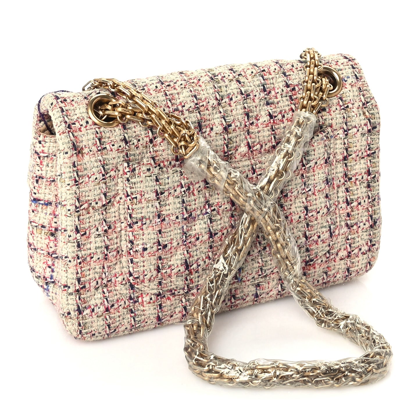 Tweed Quilted 2.55 Reissue Mini Flap Multicolour