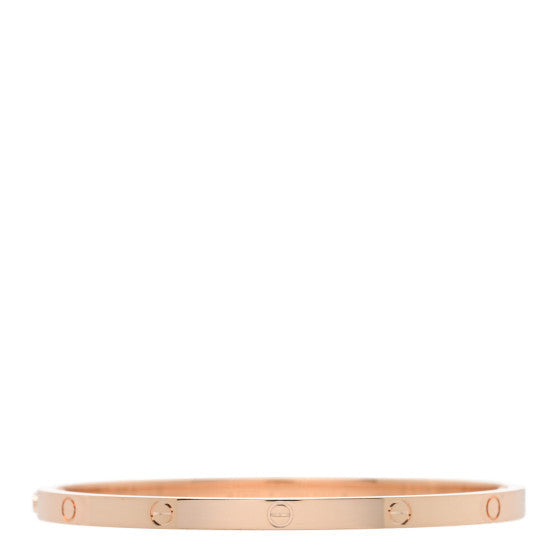 18K Pink Gold Small LOVE Bracelet 16