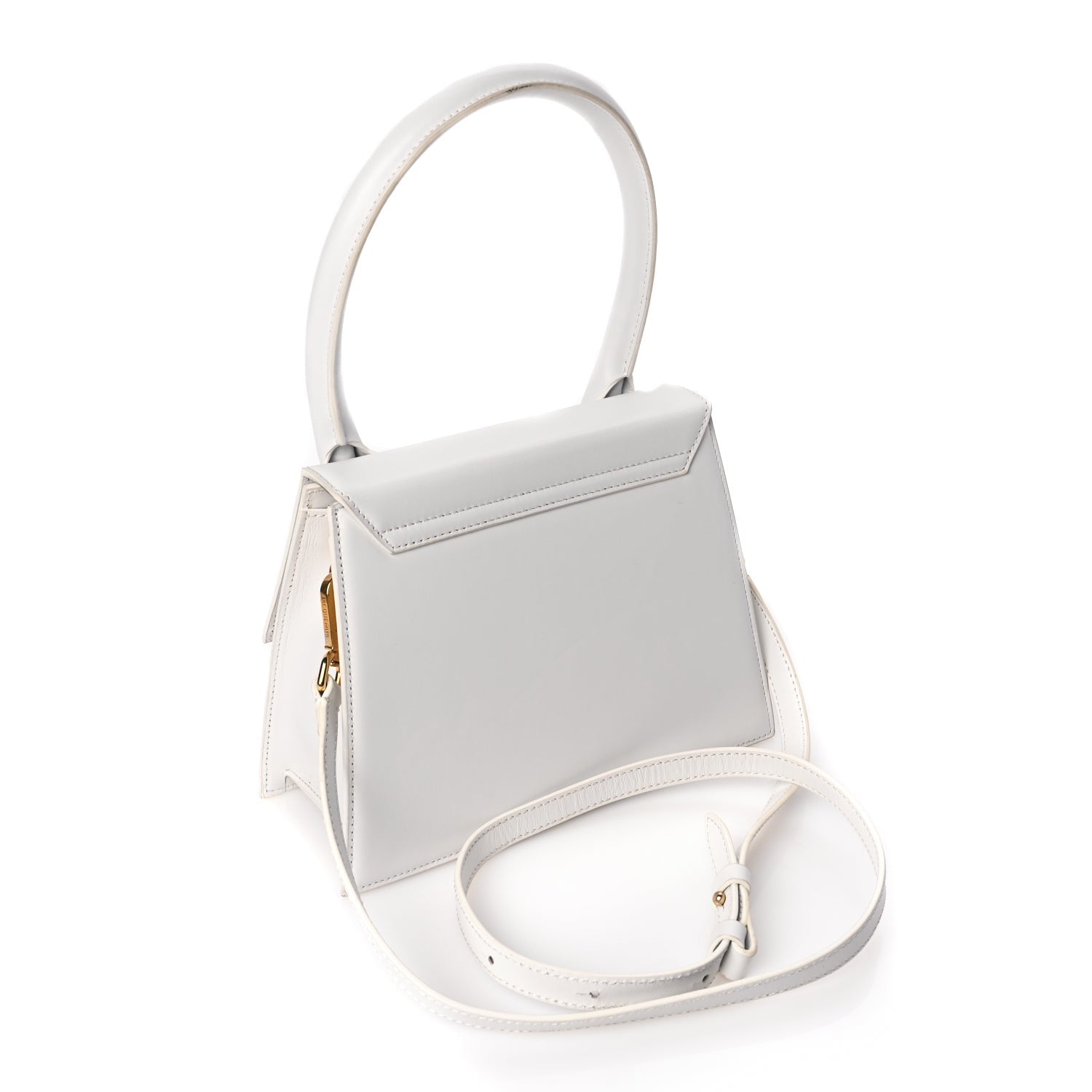 Jacquemus Smooth Calfskin Le Grand Chiquito White 2 of 8