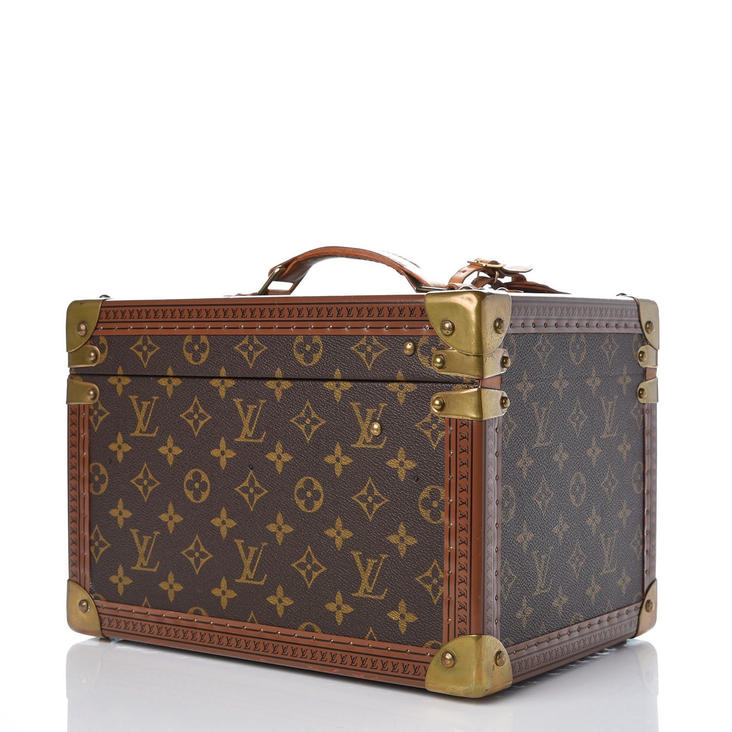 Monogram Boite Flacons Beauty Train Trunk Case