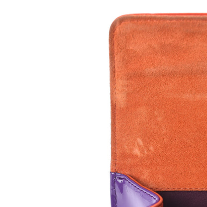 Gucci GG Supreme Monogram Patent Small Padlock Shoulder Bag Multicolor 9 of 13